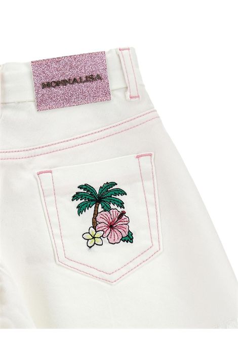 Shorts con frange MONNALISA KIDS | 19H420 80430099